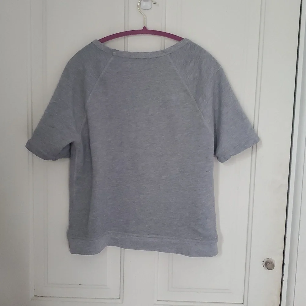 Everlane Grey Shortsleeved Sweatshirt - Picture 7 of 7